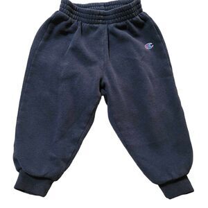 Champion Toddler Boy Sweatpants Size 24M‎ Dark Blue Logo